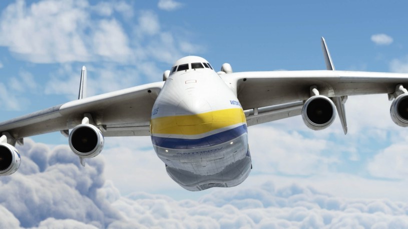 Antonov An-225 Mrija w dodatku do Microsoft Flight Simulator /materiały prasowe