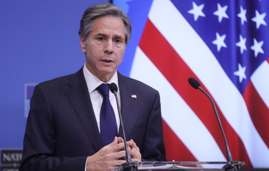 Antony Blinken /OLIVIER HOSLET / POOL /PAP/EPA