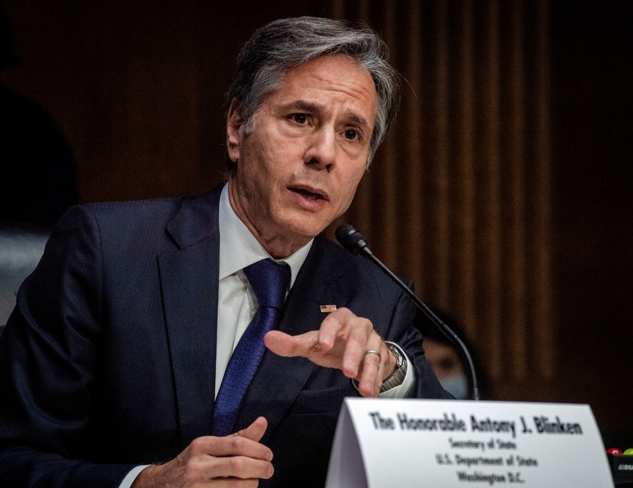 Antony Blinken /Bill O'Leary / POOL /PAP/EPA