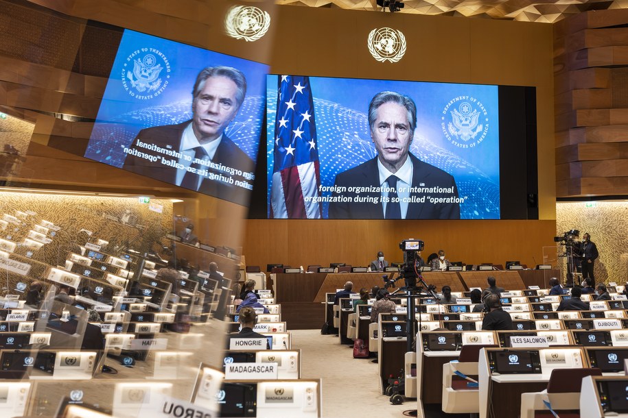 Antony Blinken /SALVATORE DI NOLFI / POOL /PAP/EPA