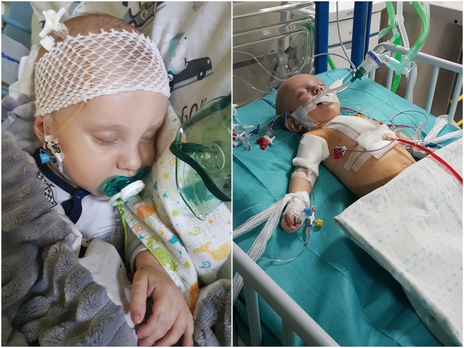 Antoś pilnie potrzebuje kosztownej operacji serca /Archiwum prywatne /