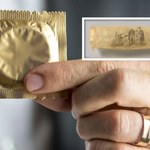 Antykoncepcja z 1830 r. Owcza prezerwatywa z erotycznym rysunkiem 