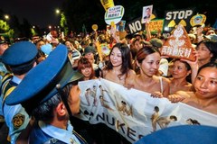 Antynuklearne protesty w Tokio 