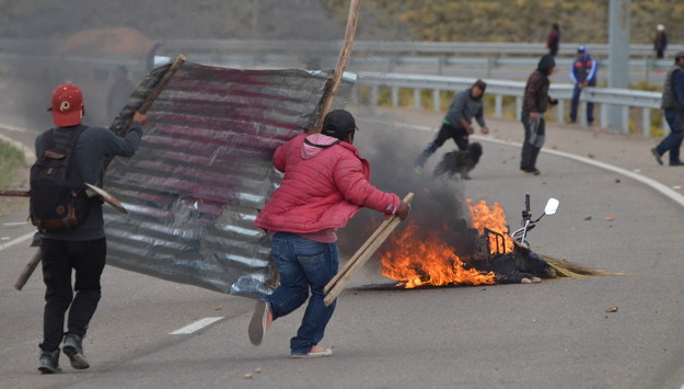 Antyrządowe protesty w Boliwii. Morales wzywa opozycję do rozmów