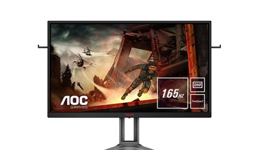 AOC - niezakrzywiony monitor gamingowy QHD z HDR