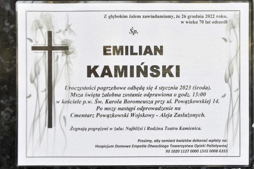 Apel rodziny Emiliana Kamińskiego / Euzebiusz Niemiec /AKPA