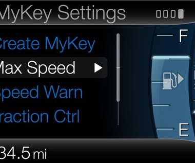Aplikacja Ford mykey - bat na młodych kierowców