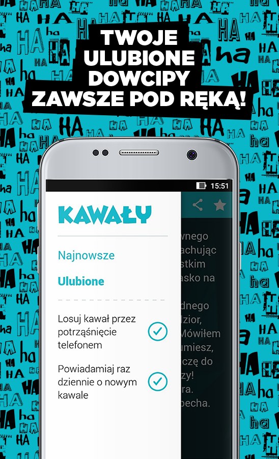 Aplikacja Kawały /interia /INTERIA.PL