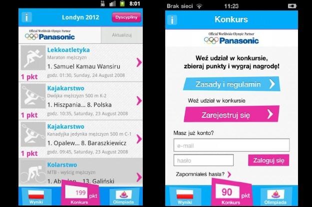 Aplikacja Londyn 2012 w wersji dla systemu Android oraz iOS /INTERIA.PL