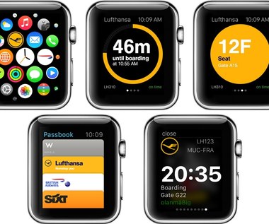 Aplikacja Lufthansy już dostępna także na Apple Watch