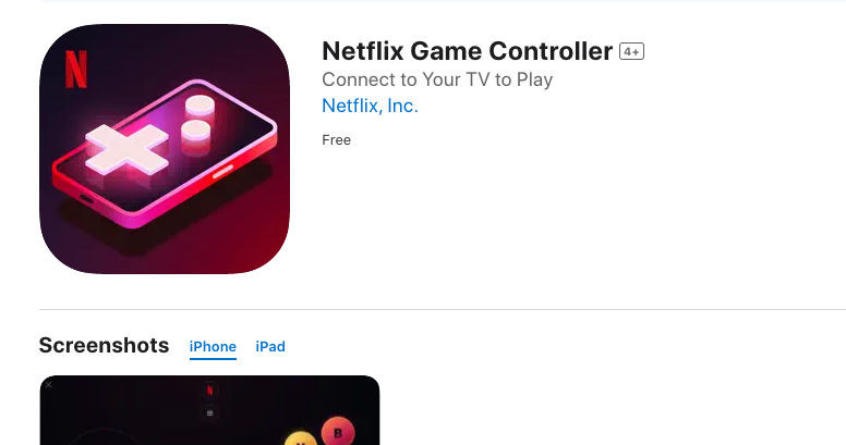 Aplikacja Netflix Game Controller w App Store /GeekWeek /INTERIA.PL