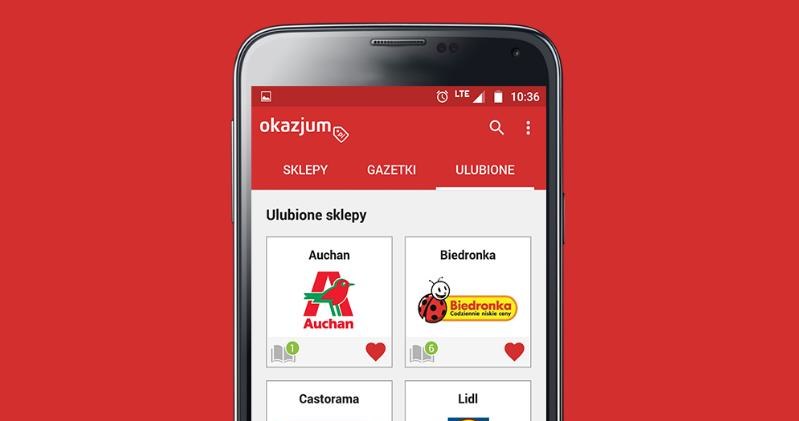 Aplikacja Okazjum.pl /materiały prasowe