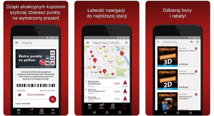 Aplikacja Orlen Vitay pozwala zatankować paliwo ze zniżką 30 gr/l /Google Play /materiały prasowe