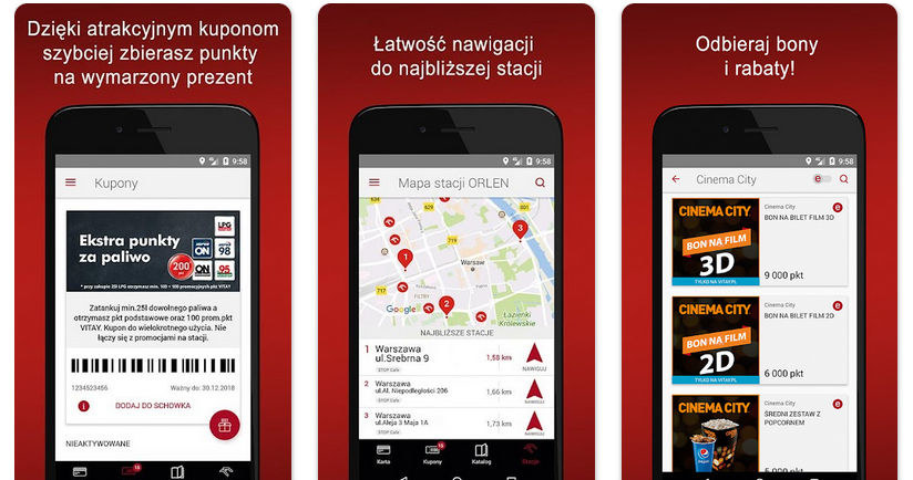 Aplikacja Orlen Vitay pozwala zatankować paliwo ze zniżką 30 gr/l /Google Play /materiały prasowe