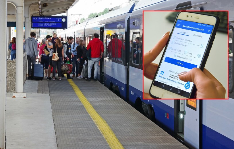 Aplikacja Portal Pasażera przydaje się podczas planowania podróży pociągiem, ale potrafi płatać figle /Marek Bazak, PKP PLK/Materiały prasowe /East News