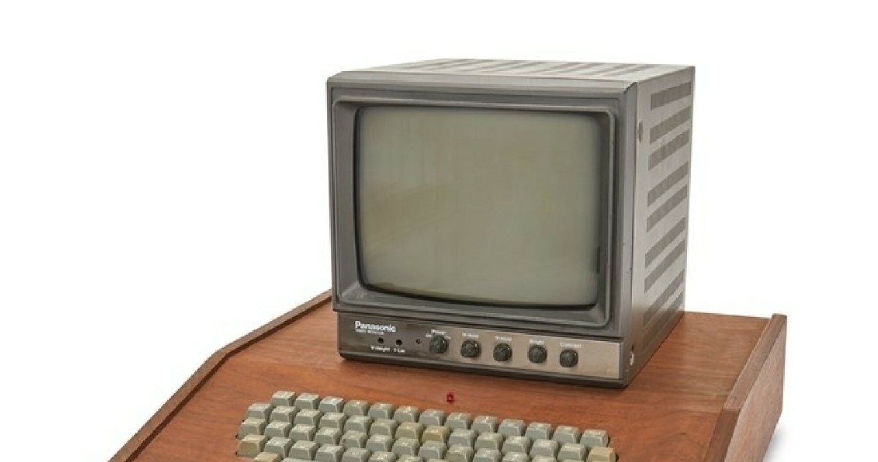 Apple I to przełomowy komputer, który zrewolucjonizował świat. /Cover Images/East News /East News