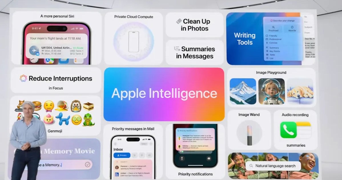 Apple Intelligence, czyli AI w wydaniu nadgryzionego jabłka. /Apple /materiały prasowe