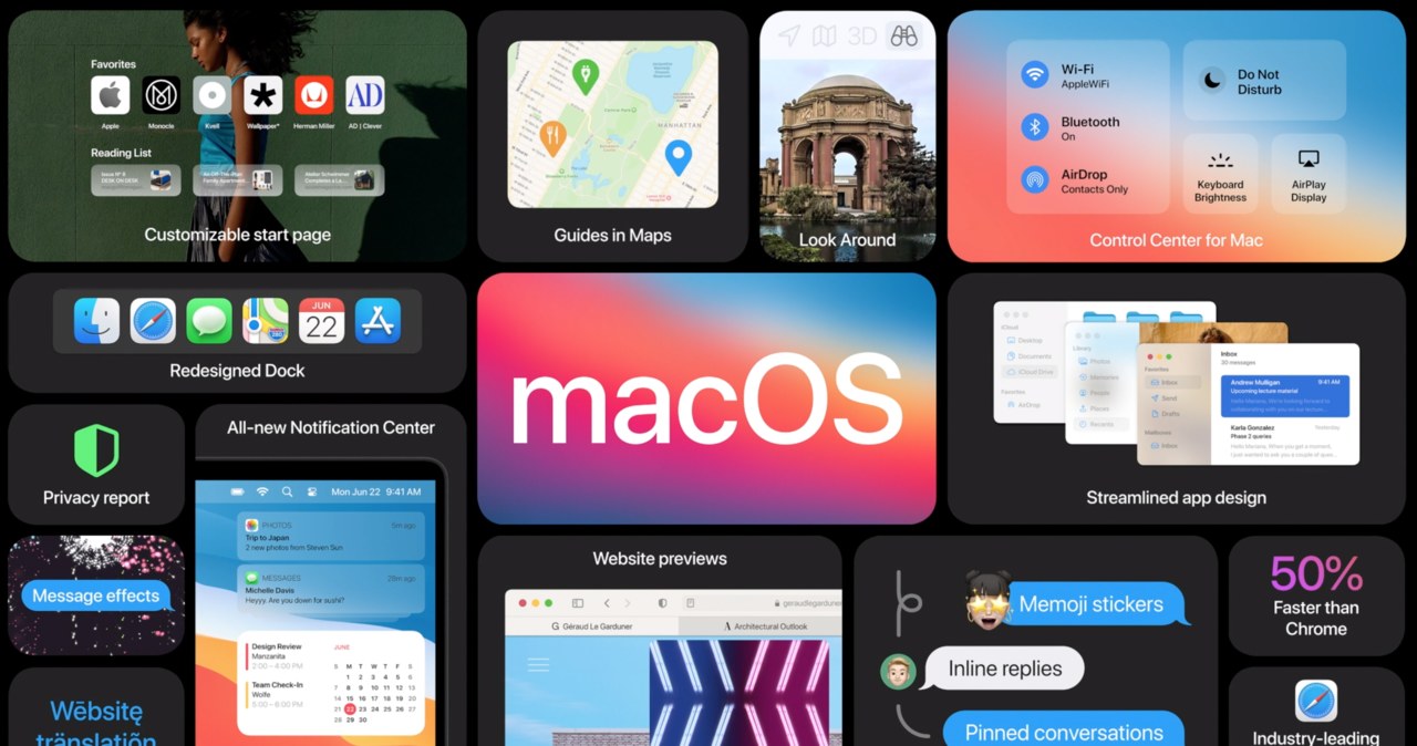 Apple prezentuje macOS Big Sur /materiały prasowe
