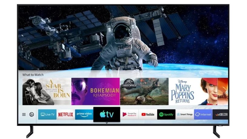Apple TV trafia na telewizory Samsunga /materiały prasowe