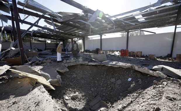 Arabia Saudyjska atakuje bazę rebeliantów Huti w Jemenie