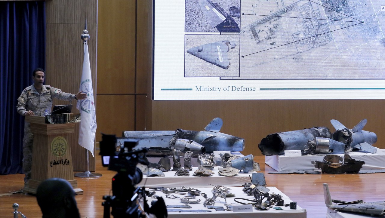 Arabia Saudyjska: Pozostałości dronów i pocisków to dowód na atak Iranu