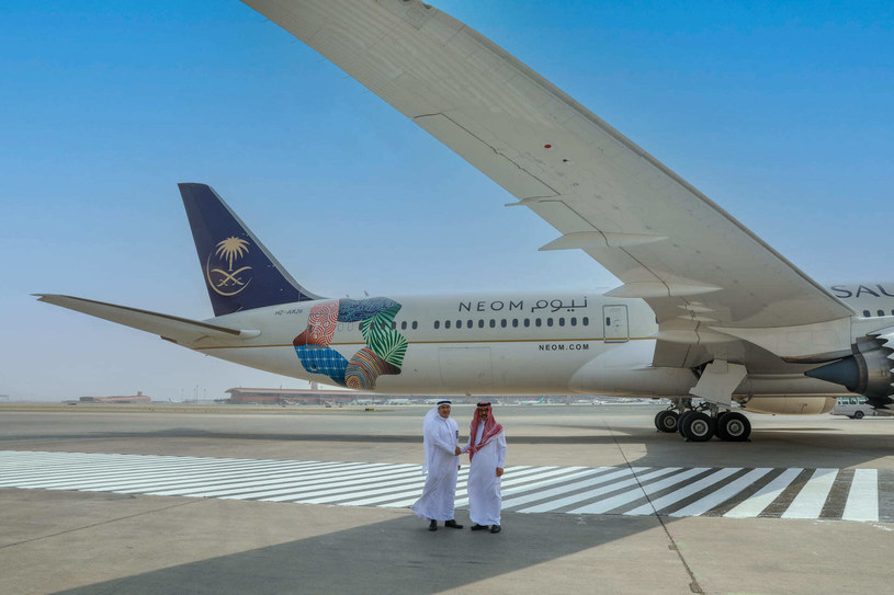 Arabia Saudyjska uruchomi nowe linie lotnicze Neom /NEOM /materiały prasowe