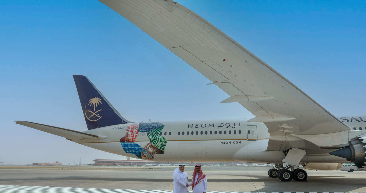 Arabia Saudyjska uruchomi nowe linie lotnicze Neom /NEOM /materiały prasowe