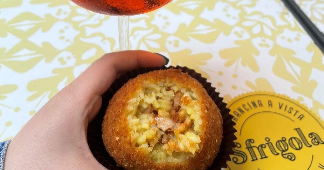 Arancini w Palermo /Justyna Miś /swiatseriali