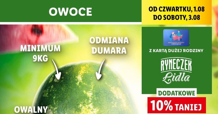 Arbuz 50% taniej w Lidlu! /Lidl /INTERIA.PL