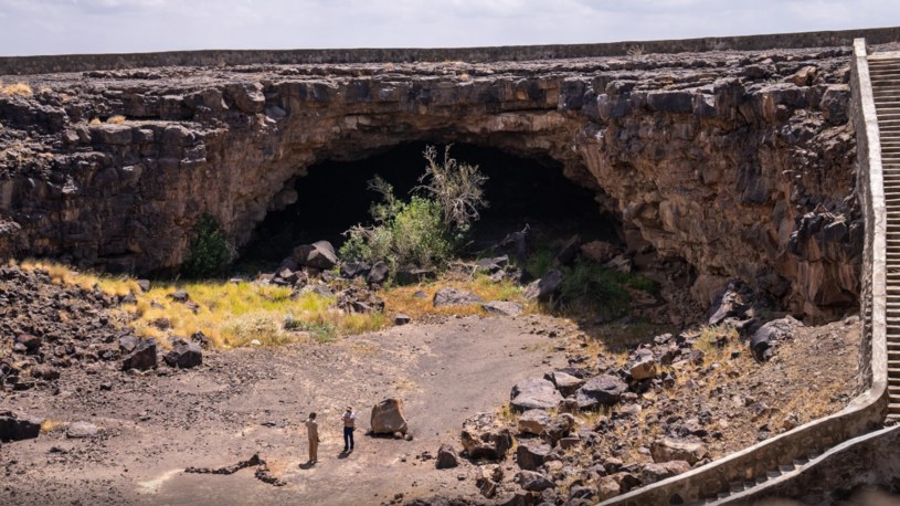 Archeolodzy dokonali niezwykłego odkrycia w jaskini Umm Jirsan w Arabii Saudyjskiej /@MOCHeritage /Twitter