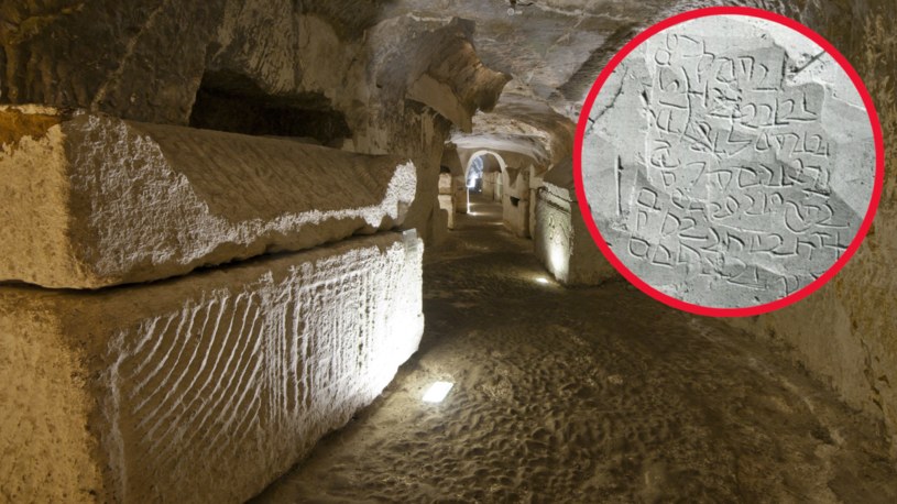 Archeolodzy odczytali tajemnicze 1400- letnia inskrypcje w izraelskich katakumbach. To co odkryli, wprawiło ich w zdumienie /123RF/PICSEL