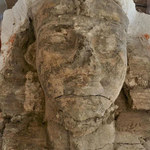Archeolodzy odkryli dwa ogromne sfinksy przedstawiające dziadka Tutanchamona
