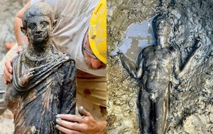 Archeolodzy odkryli posągi z brązu. Mają ponad 2000 lat