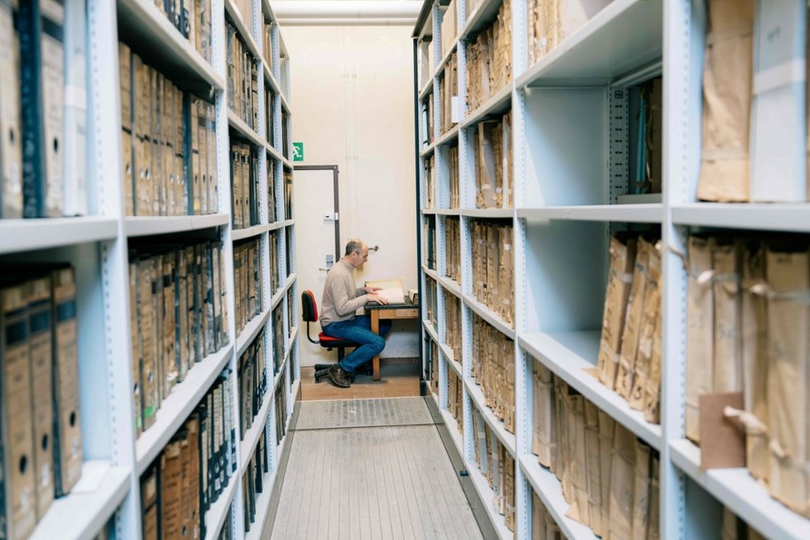 Archiwa w muzeum w Tervuren /MARIUS BURGELMAN/AFP /East News