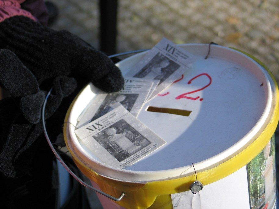 Archiwalne zdjęcie z kwesty w Lublinie /Krzysztof Kot, RMF FM