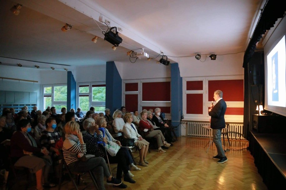 Archiwalne zdjęcie ze spotkania autorskiego w ramach Festiwalu Kryminału w Łodzi /Festiwal Kryminału w Łodzi /Materiały prasowe