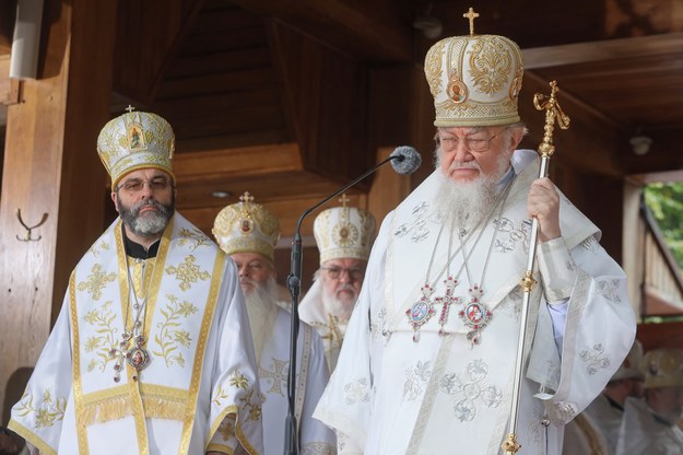 Arcybiskup Sawa (po prawej) /Artur Reszko /PAP