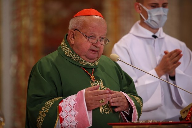 Arcybiskup senior archidiecezji krakowskiej kard. Stanisław Dziwisz //Łukasz Gągulski /PAP/EPA