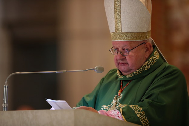 Arcybiskup senior archidiecezji krakowskiej kard. Stanisław Dziwisz //Łukasz Gągulski /PAP