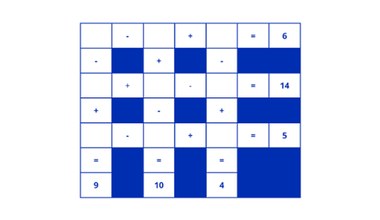 ​Arcytrudna krzyżówka matematyczna. Każdej cyfry możesz użyć tylko raz