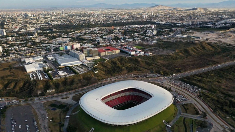 Arena Akron w Guadalajarze w Meksyku /FRANCISCO GUASCO /PAP/EPA