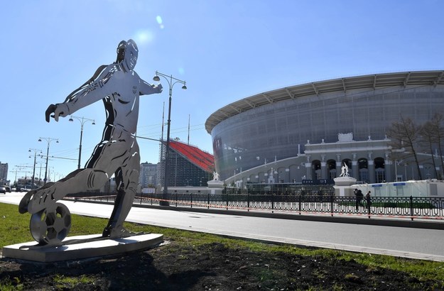 Areną meczu jest stadion w Jekaterynburgu /Donat Sorokin /PAP