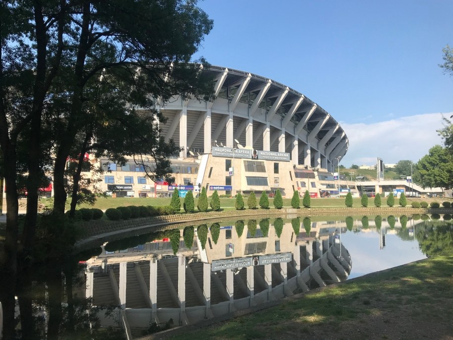 Arena Narodowa im. Tose Proeskiego: to tutaj zagramy wieczorem z Macedończykami /Patryk Serwański /RMF FM