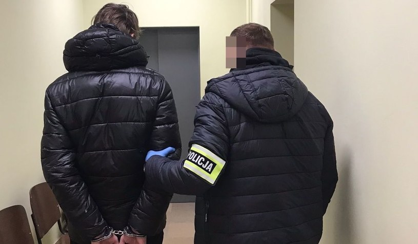 Areszt dla 22-latka, który uszkodził liczniki z gazem w bloku w Lublinie /Policja Lublin /materiał zewnętrzny