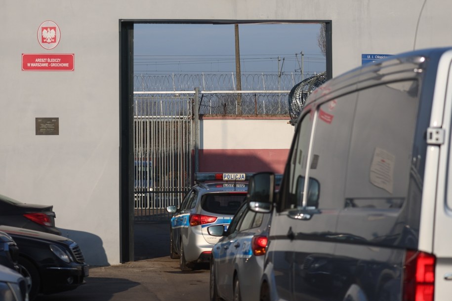 Areszt Śledczy Warszawa-Grochów. To tu od wtorku przebywali skazani politycy Prawa i Sprawiedliwości - Mariusz Kamiński i Maciej Wąsik. /Leszek Szymański /PAP