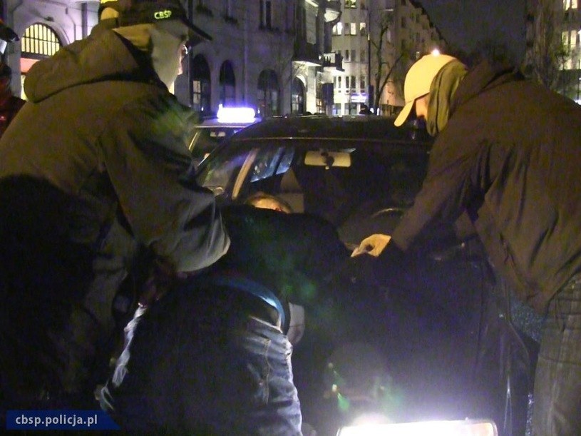 Aresztowanie Cezarego P. - materiały policyjne /cbsp.policja.pl / /materiał zewnętrzny