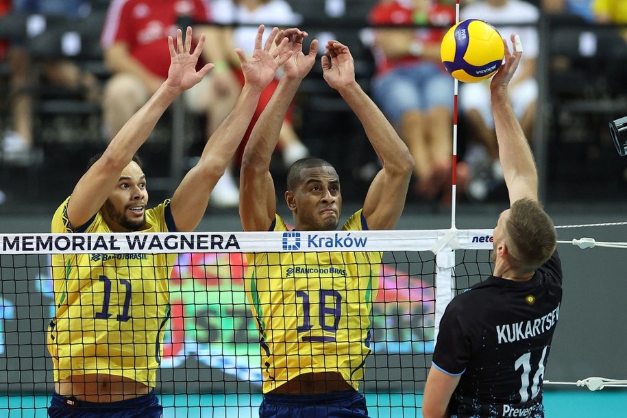 Argentyna pokonała Brazylię 3:0 /Łukasz Gagulski  /PAP