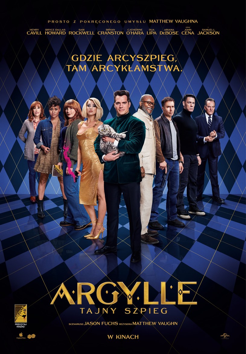 "Argylle. Tajny szpieg" trafi na kinowe ekrany 2 lutego /UIP /materiały prasowe