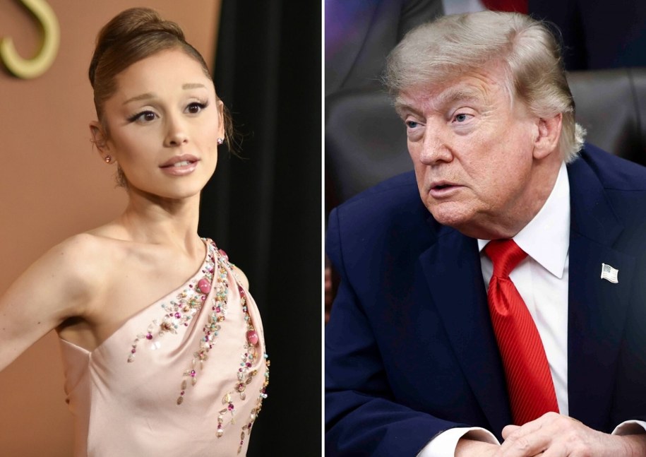 Ariana Grande, Donald Trump (PAP, Pool) /Richard Shotwell/Invision /East News