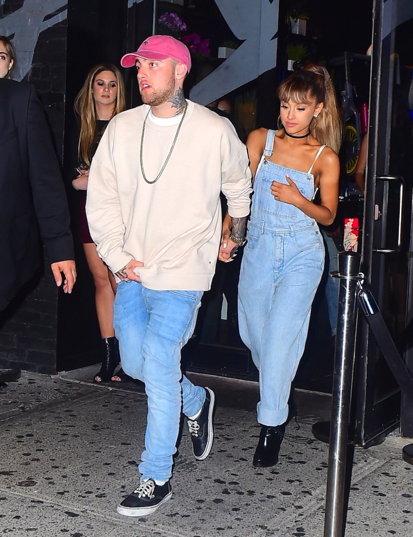 Ariana Grande i jej partner, Mac Miller /East News